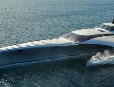 Στη Σκόπελο έδεσε το υπερπολυτελές γιοτ «Adastra» με το μοναδικό design (βίντεο)